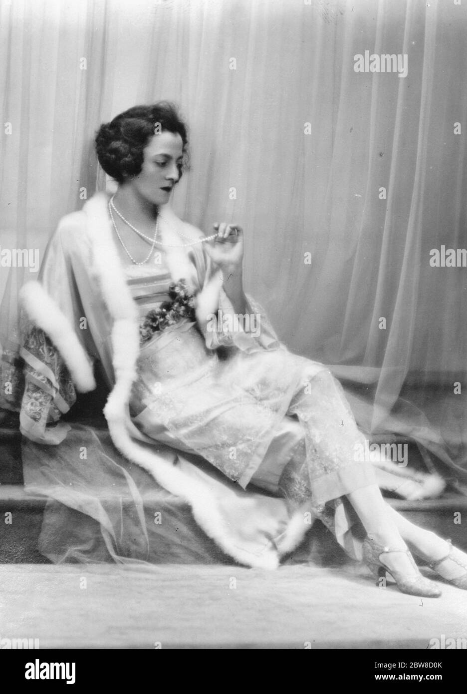 Miss Elsie Janis , die bekannte amerikanische Schauspielerin. Februar 1928 Stockfoto
