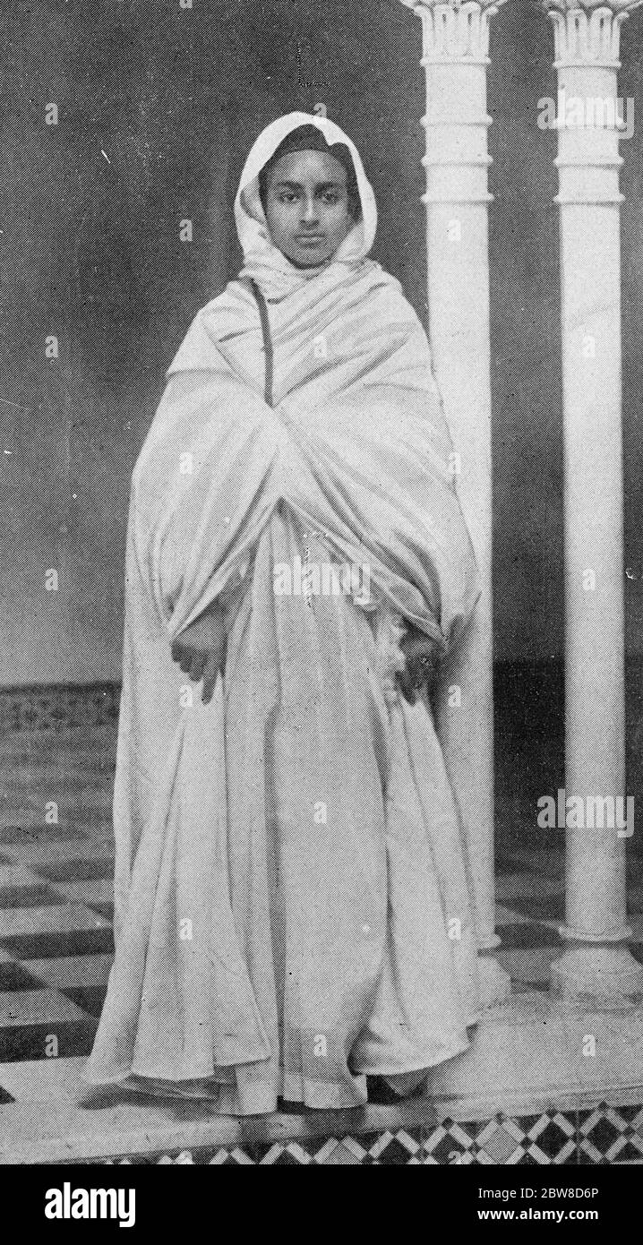 Moulai Mohammed, der 14jährige Sohn des verstorbenen Sultans von