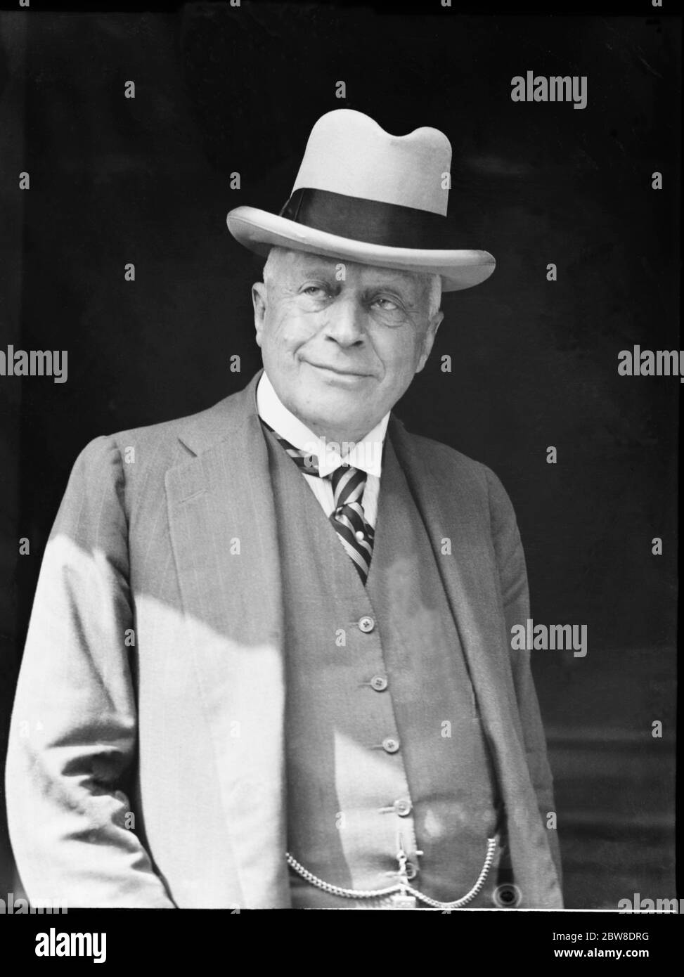 Herr Freke Palmer , der berühmte Londoner Anwalt. Februar 1932 Stockfoto