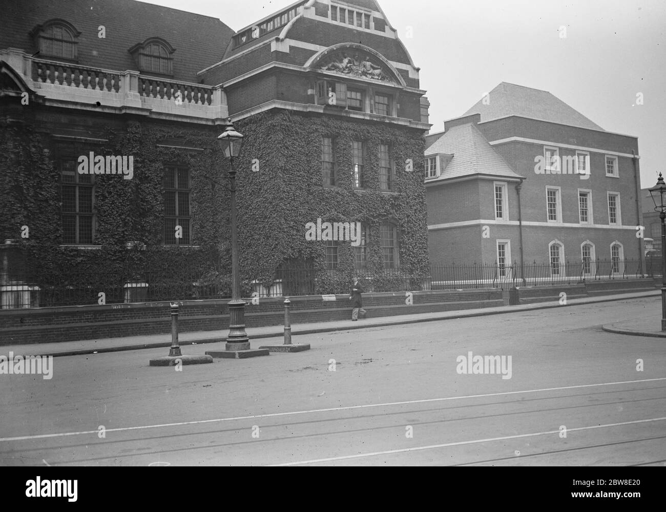 St Olave's, Tooley Street. Oktober 1929 Stockfoto