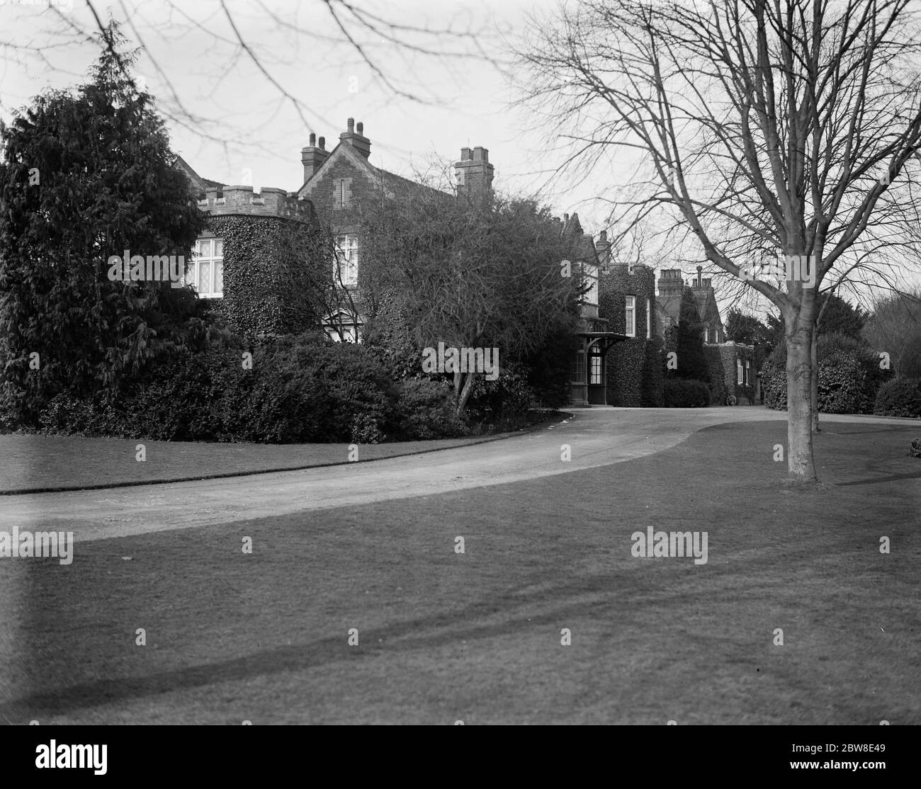 Appleton House, Sandringham, Norfolk, auf dem königlichen Anwesen. März 1929 Stockfoto