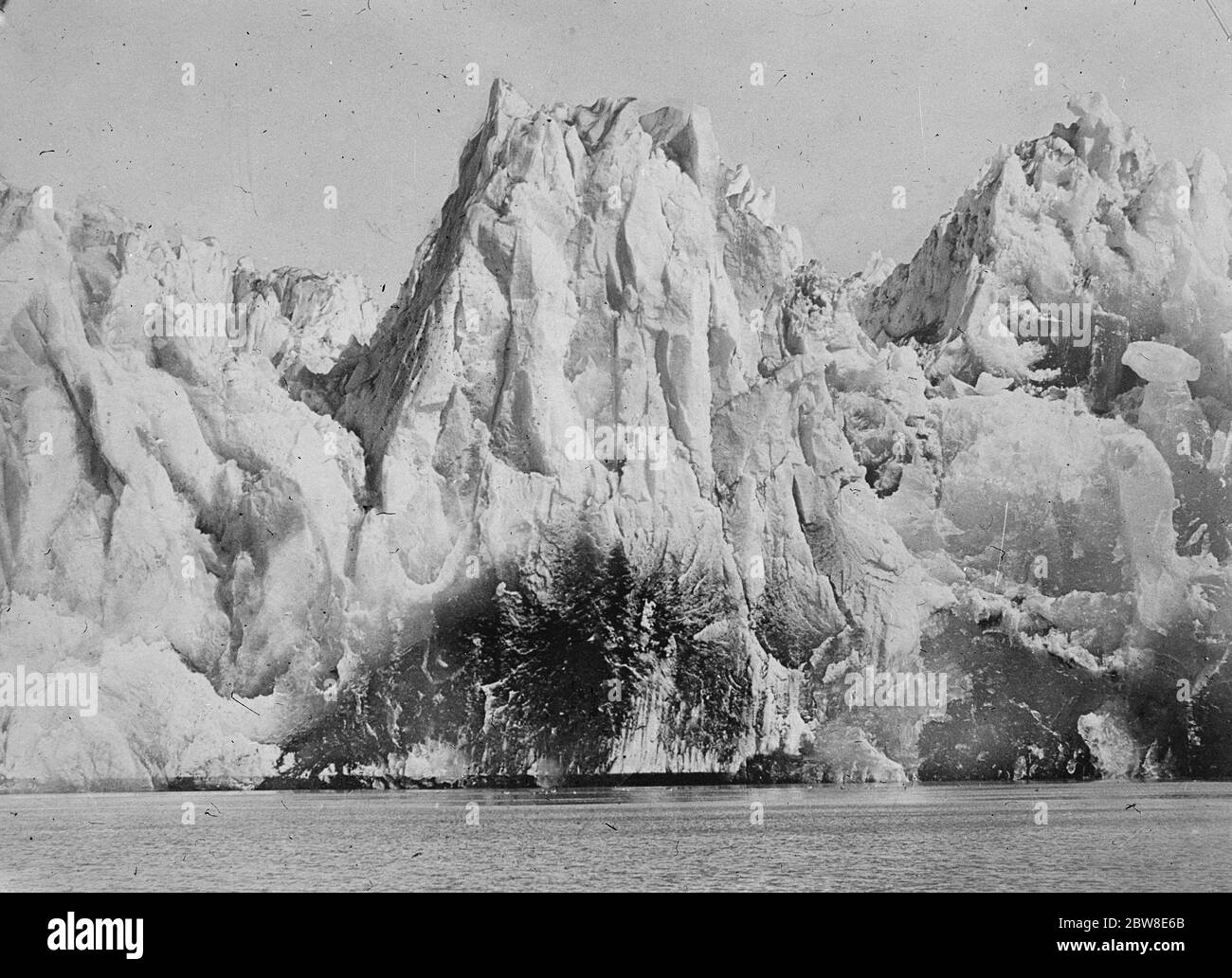 Der Muir Gletscher, Alaska. Bis 30. August 1928 Stockfoto