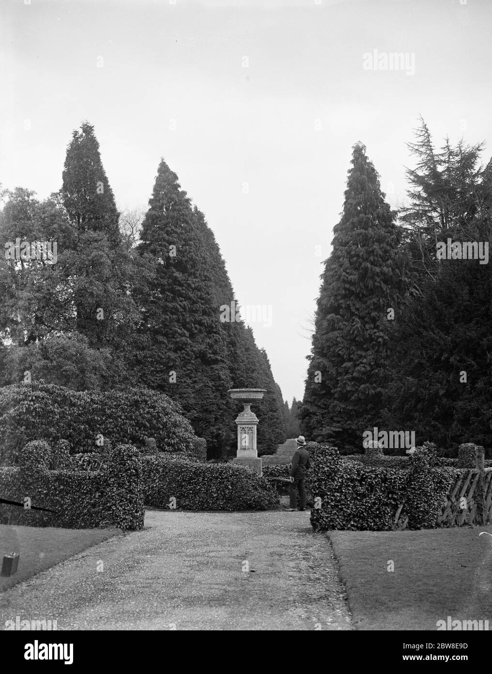 Weltberühmte Gärten für die Öffentlichkeit geöffnet werden. Ashridge House . 26 März 1929 Stockfoto