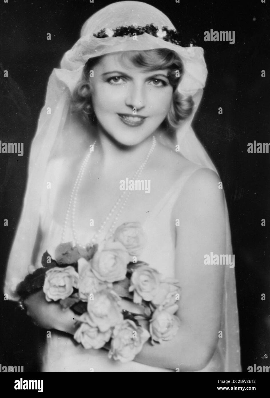 Miss Deutschland für 1931 . Fraulein Helga Thomas, eine super Schönheit von Berlin. 21. Januar 1931 Stockfoto