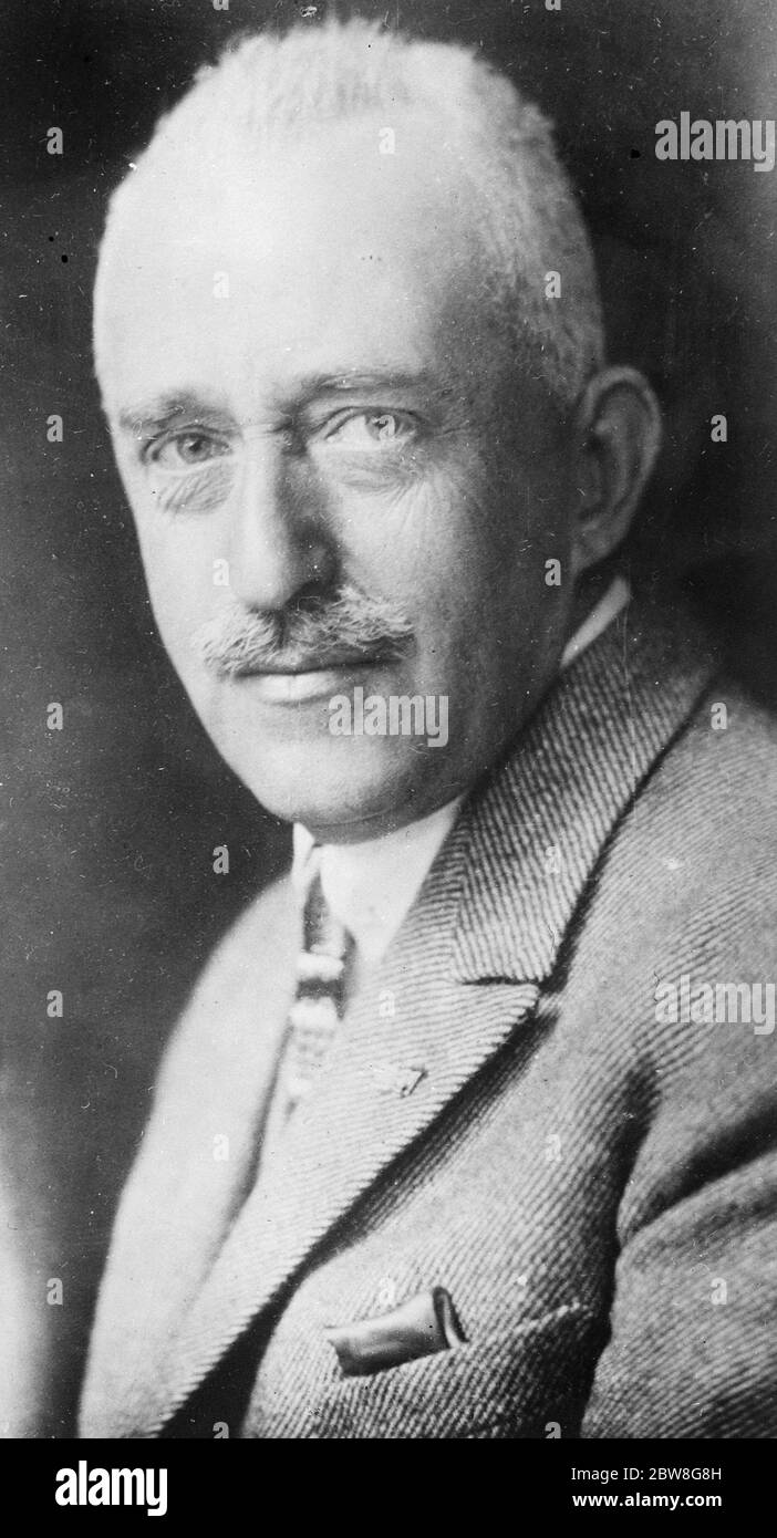 Leopold Wolfling, früher als Erzherzog Leopold Ferdinand von Österreich bekannt. 21 Mai 1930 Stockfoto