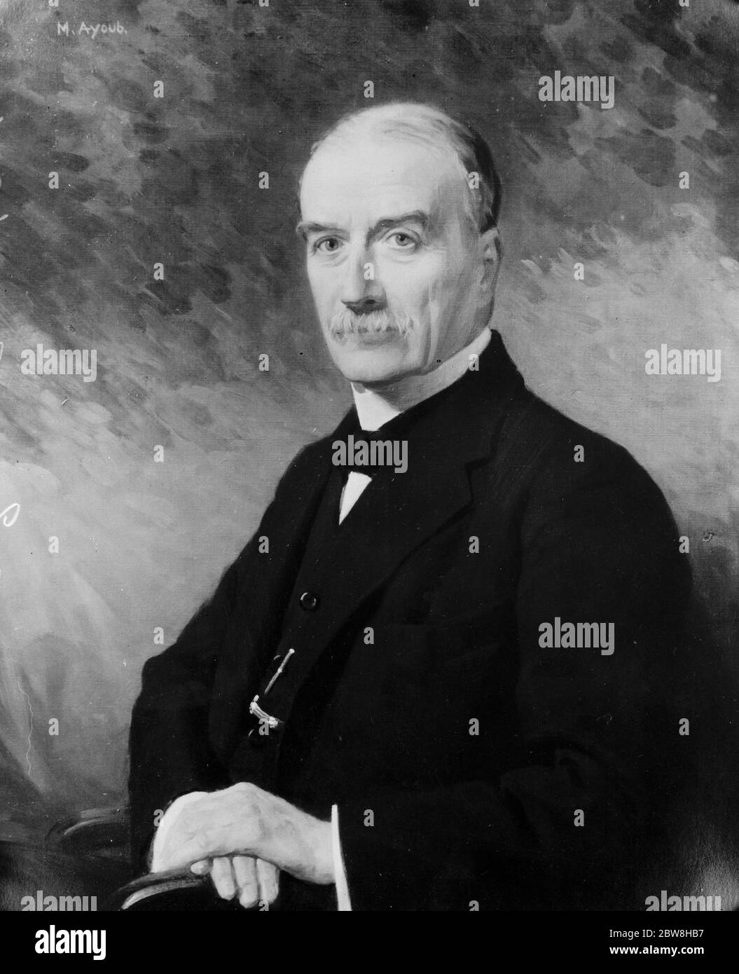 Herr Bertram Falle . Baron Portsea 1933 Stockfoto