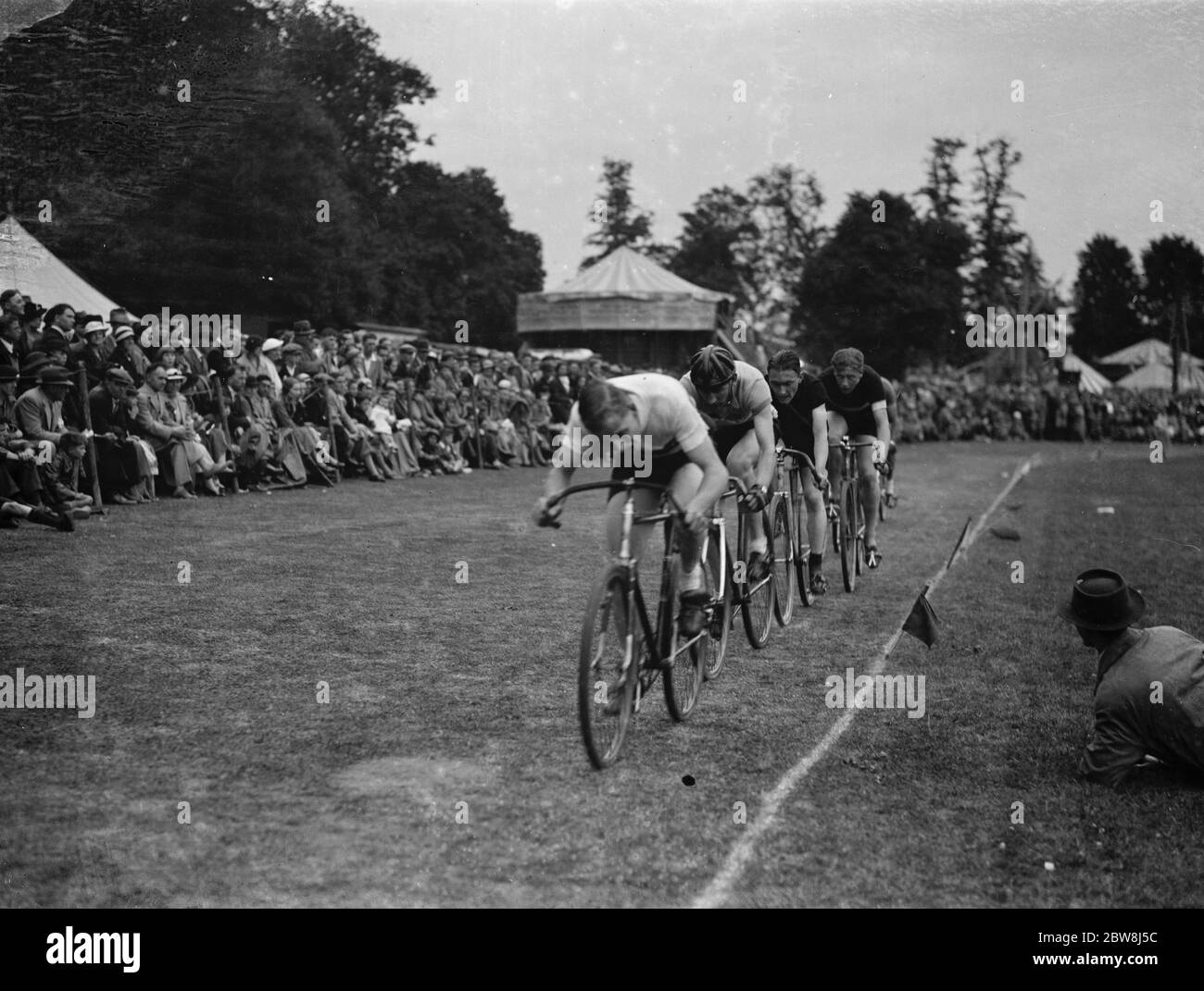 Radrennen, Bexleyheath. 1937 Stockfoto