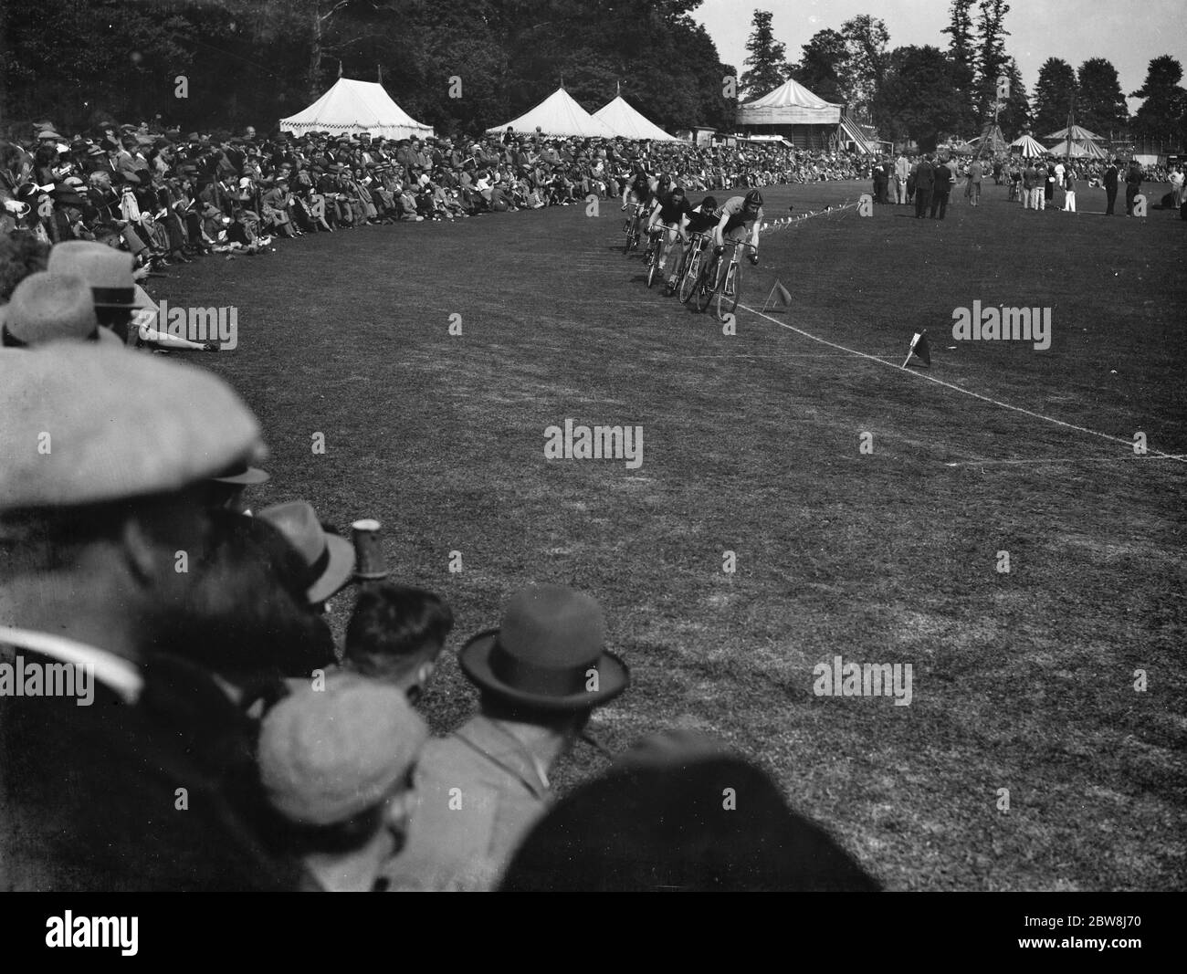 Radrennen, Bexley Heath. 1937 Stockfoto