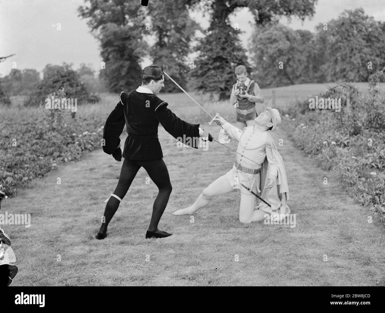 Romeo und Julia, Kerwin Spieler, Eltham. 1937 Stockfoto