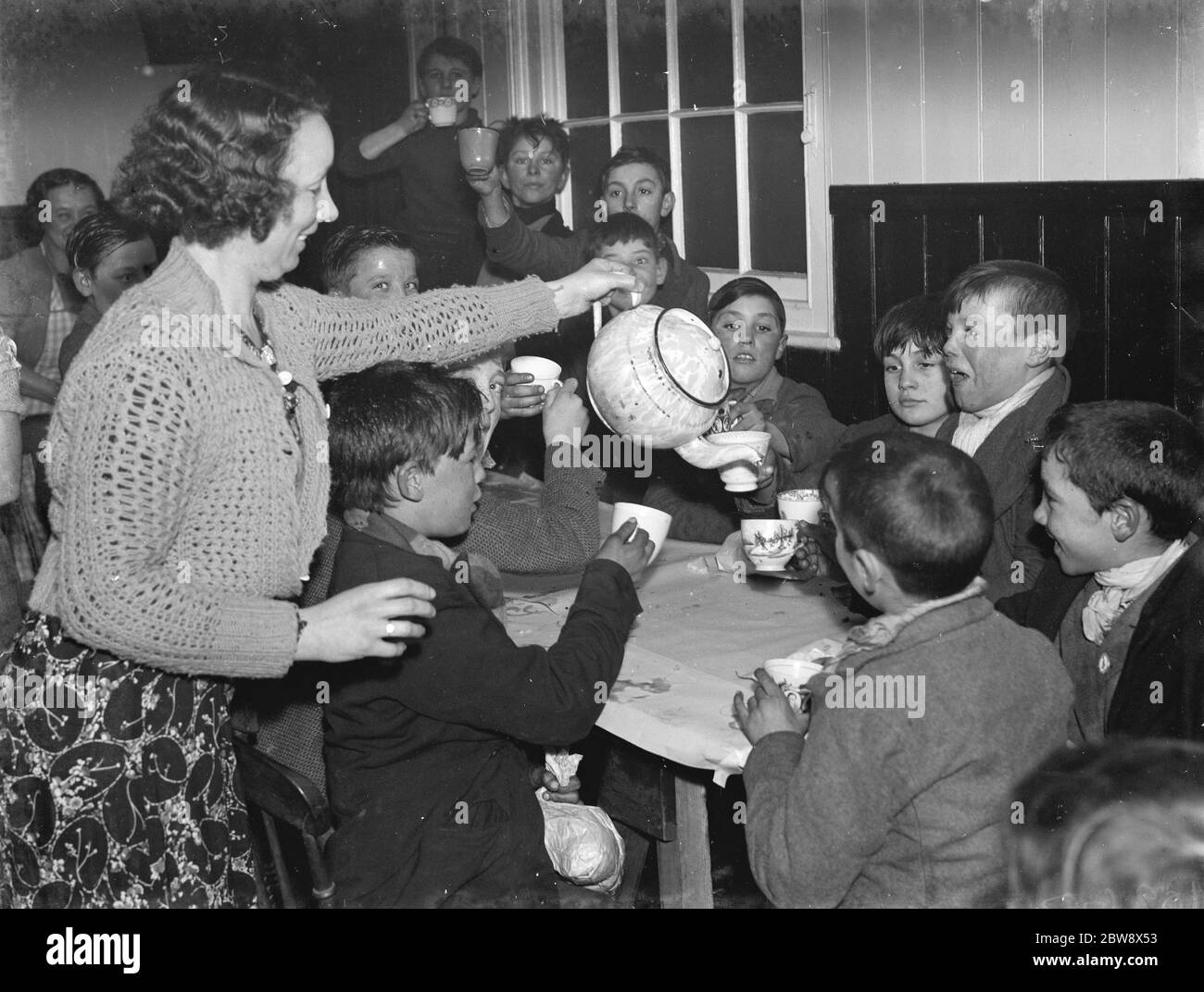 Zigeuner Kinderfest, St Mary Cray. 19. Januar 1939 Stockfoto