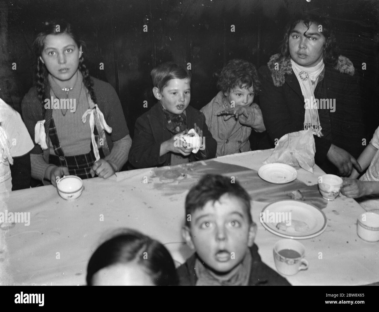 Zigeuner Kinderfest, St Mary Cray. 19. Januar 1939 Stockfoto