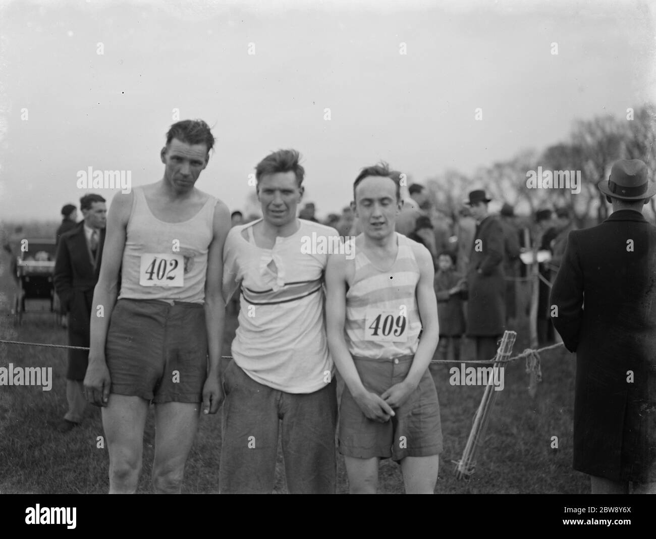 Southern County Cross Country Championship . 1937 Stockfoto