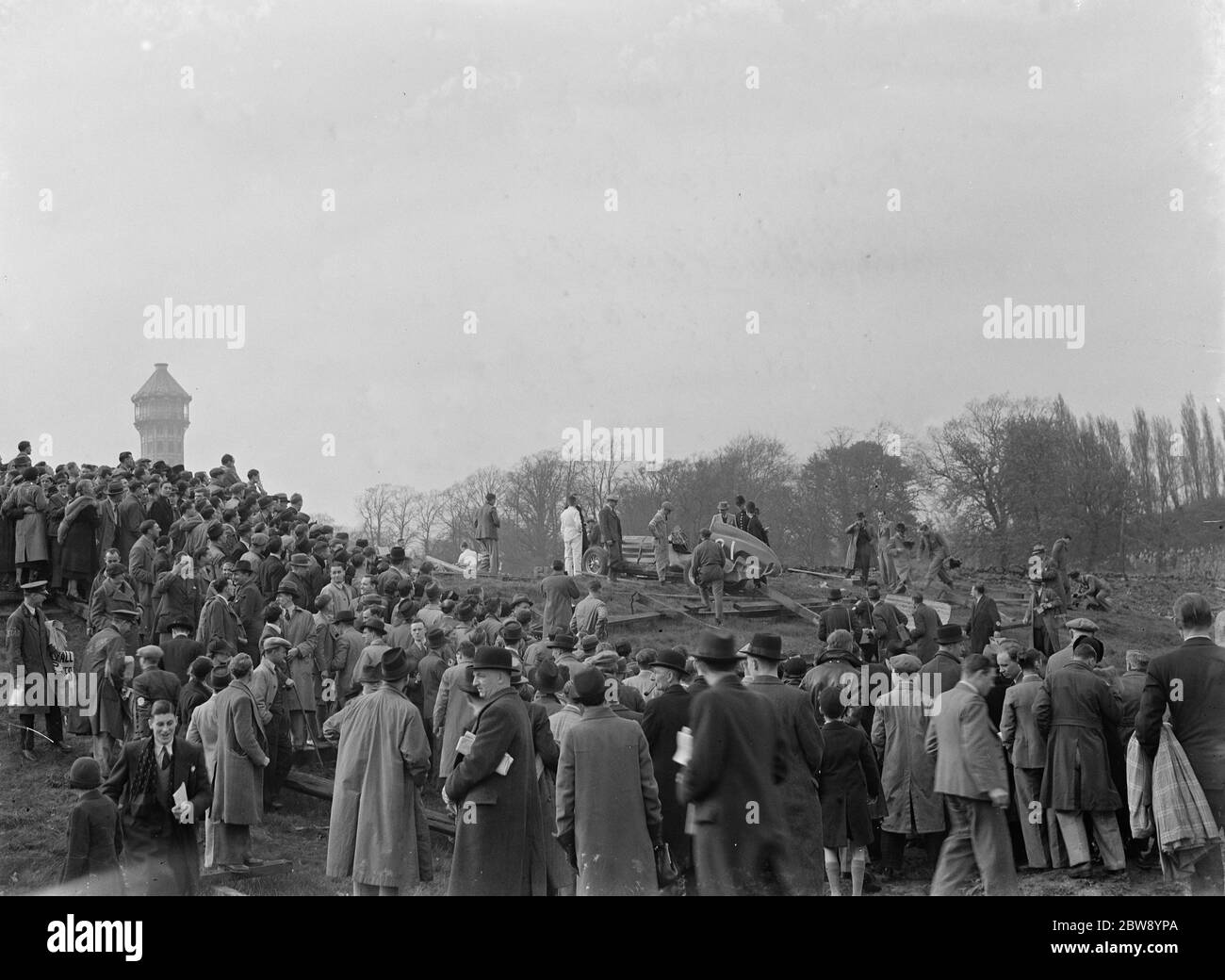 ÄRA im Crystal Palace , Zuschauer . 1937 Stockfoto