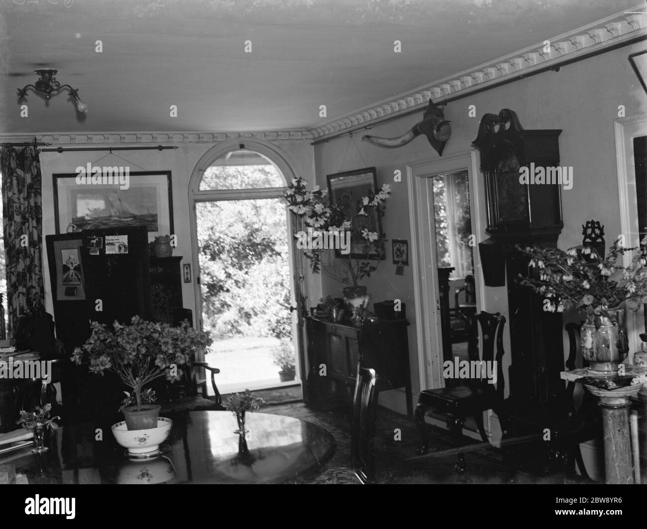 Heathfield ( Frau Bowen ) Innenraum . 1937 Stockfoto