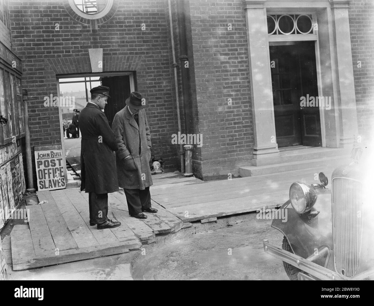 Die Dartford General Post Office im Frühjahr . 1937 Stockfoto