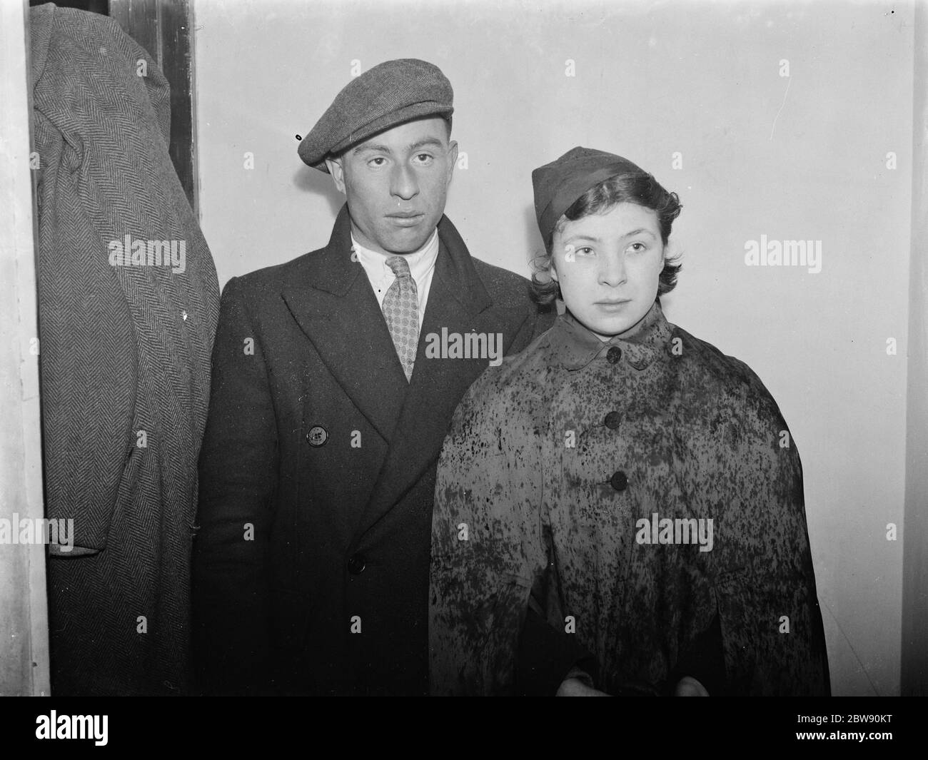 Herr Harry Baker und Frau Evelyn Walker . 1939 Stockfoto