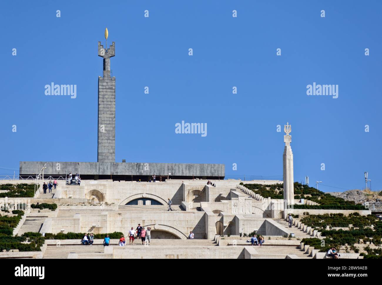 Yerevan Cascade Complex, Armenien Stockfoto