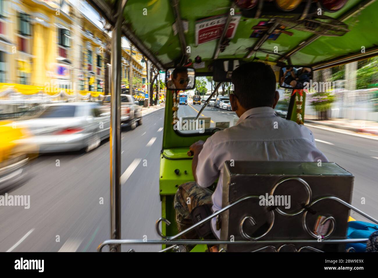 Thailand, Bangkok Mai 20-2019 : Tuk Tuk auf den Straßen von Bangkok Stockfoto