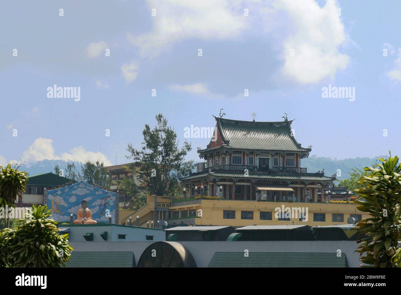 Buddha-Tempel in Baguio, Philippinen, Südostasien. Foto aufgenommen am 27. April 2014. Stockfoto