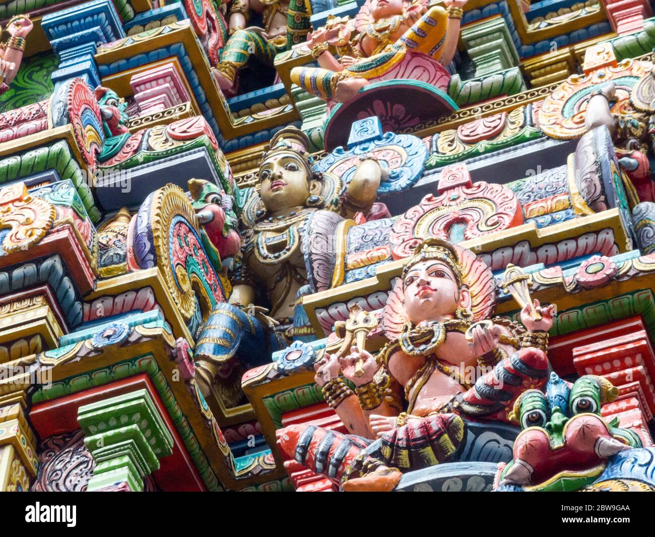 Wat Yannawa Bangkok, Thailand -16 OKTOBER 2018;Wat Yannawa, Königliches Kloster am Chao Phraya Fluss. Charoenkrung Road, Yannawa, Sathorn, Ban Stockfoto