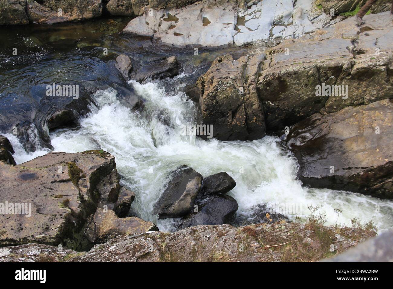 Betws-y-Coed in Snowdonia, Nordwales. Vereinigtes Königreich. Stockfoto