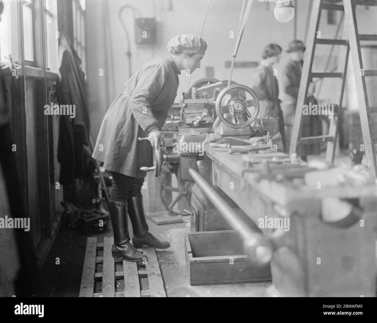 Atalanta Works, Loughborough, von Frauen 6 Februar 1921 Stockfoto
