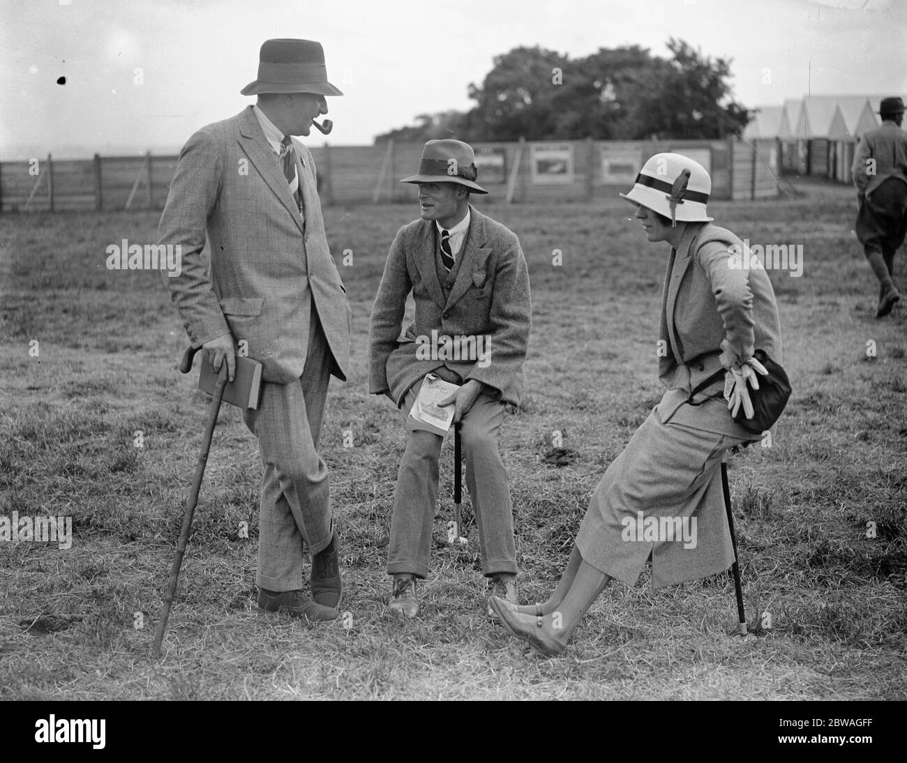 Die Royal Agricultural Show in Leicester . Herr Lindsey und friendss. 1924 Stockfoto