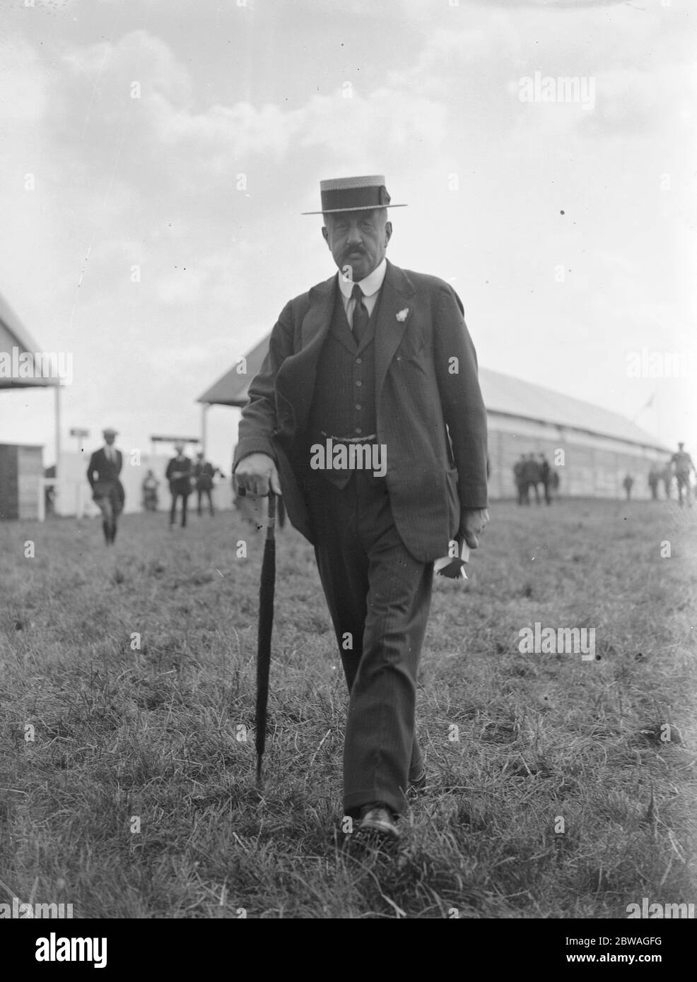 Die Royal Agriculture Show in Leicester . Der Herzog von Devonshire . 1924 Stockfoto