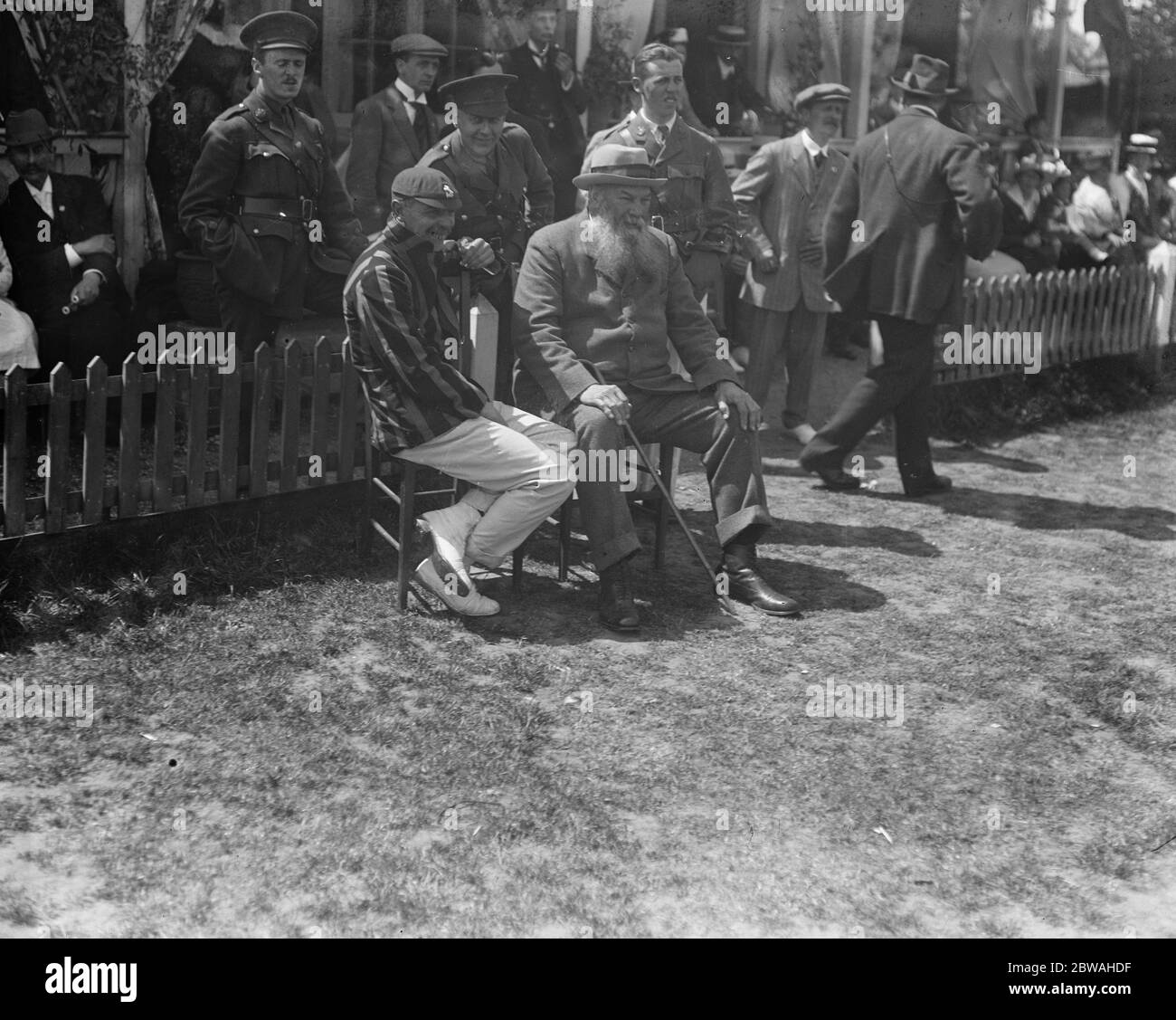 Cricket-Spiel London County Cricket Club in Stratford William Gilbert Grace Stockfoto