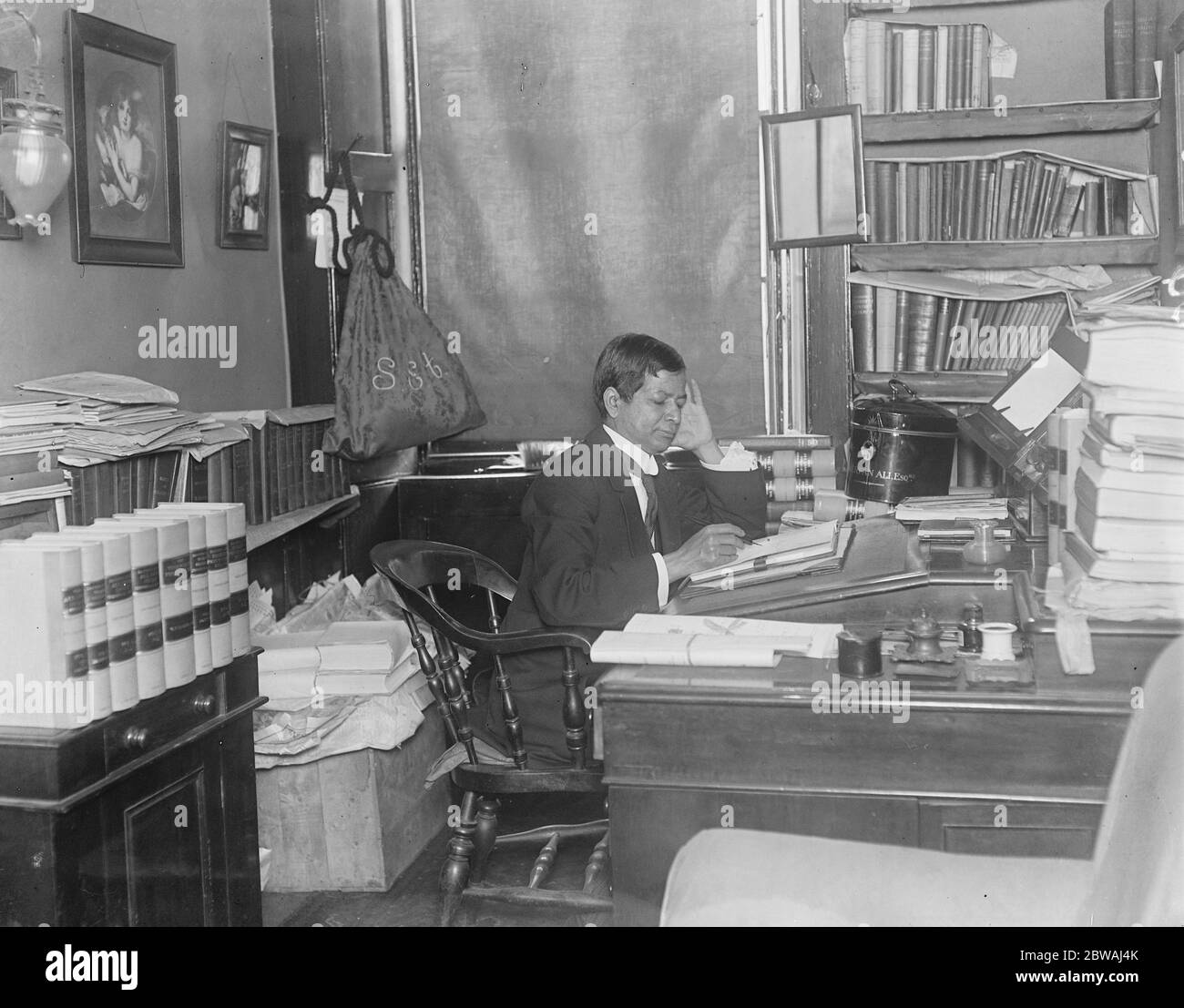 Herr Syed Erfan Ali 29. September 1917 Stockfoto