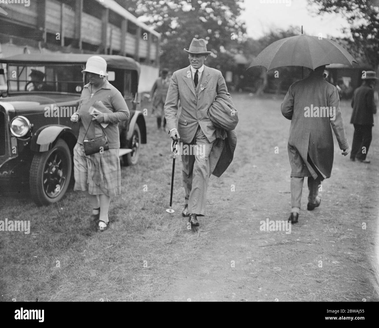 Tunbridge Wells und South East Counties zeigen in Tunbridge Wells The Earl of Castle Stewart 21 July 1926 Stockfoto
