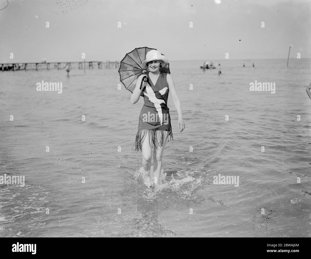 Lido Venice Beach Schwarzweiß-Stockfotos und -bilder - Alamy