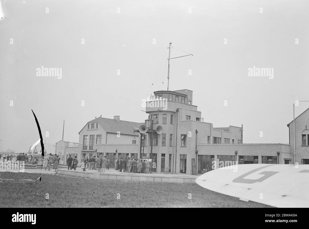 Flugplatz in Heston das Clubhaus , etc 21 Mai 1932 Stockfoto
