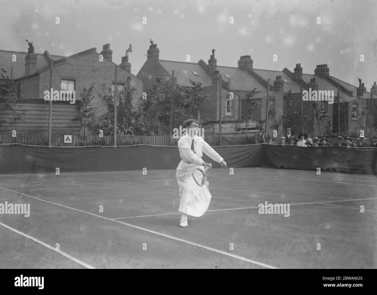 An den Tennessee Hard Courts Wimbledon in Hilfe der kanadischen Red Cross Fonds , Frau Sterry Stockfoto