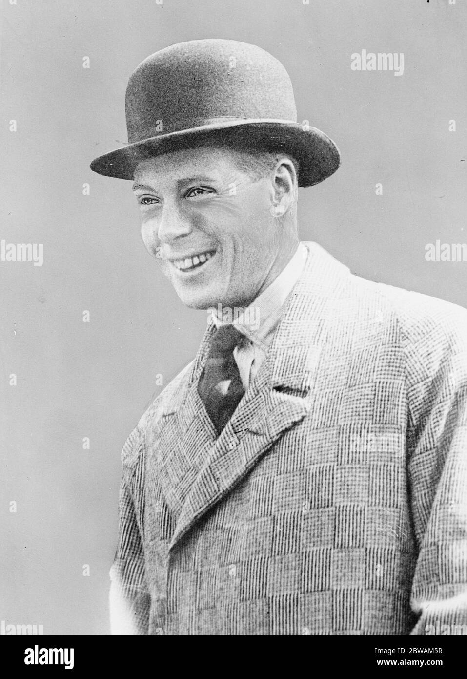 Der Prinz von Wales in Leicester 11 Juni 1926 Stockfoto