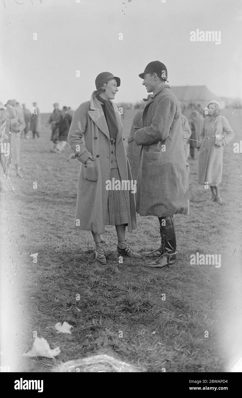 Rutland Point Point Point bei Long Clawson MR und Frau William Seeley 1933 Stockfoto