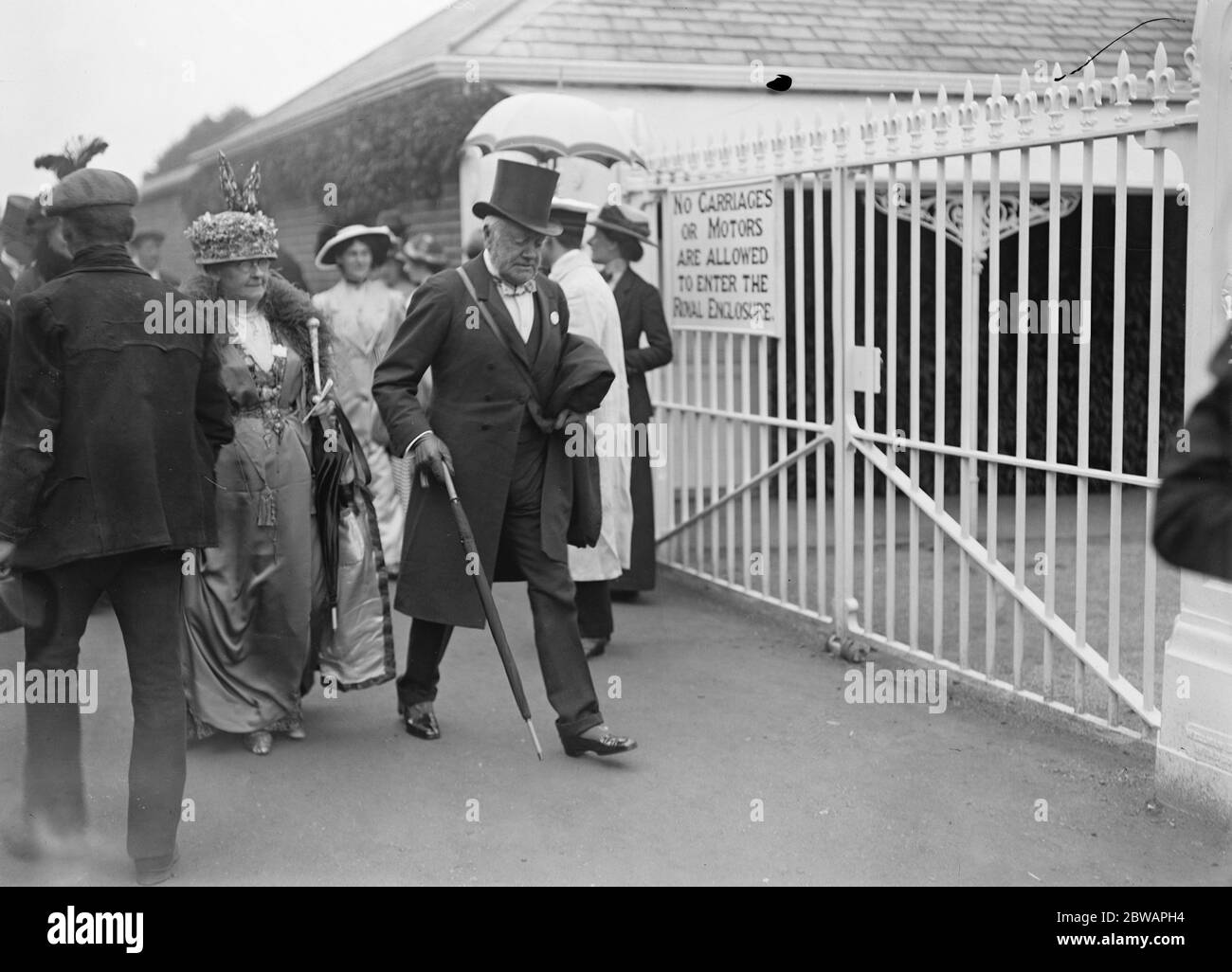 Bei den Royal Ascot Races Lord Coventry Stockfoto