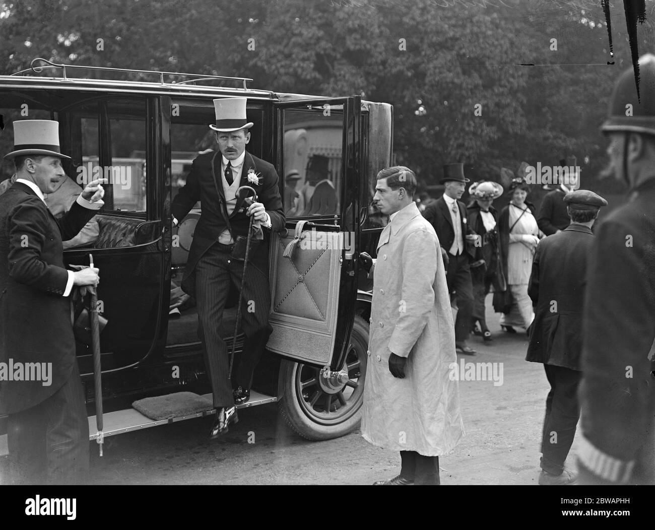 Bei den Royal Ascot Races Prinz Arthur von Connaught Stockfoto
