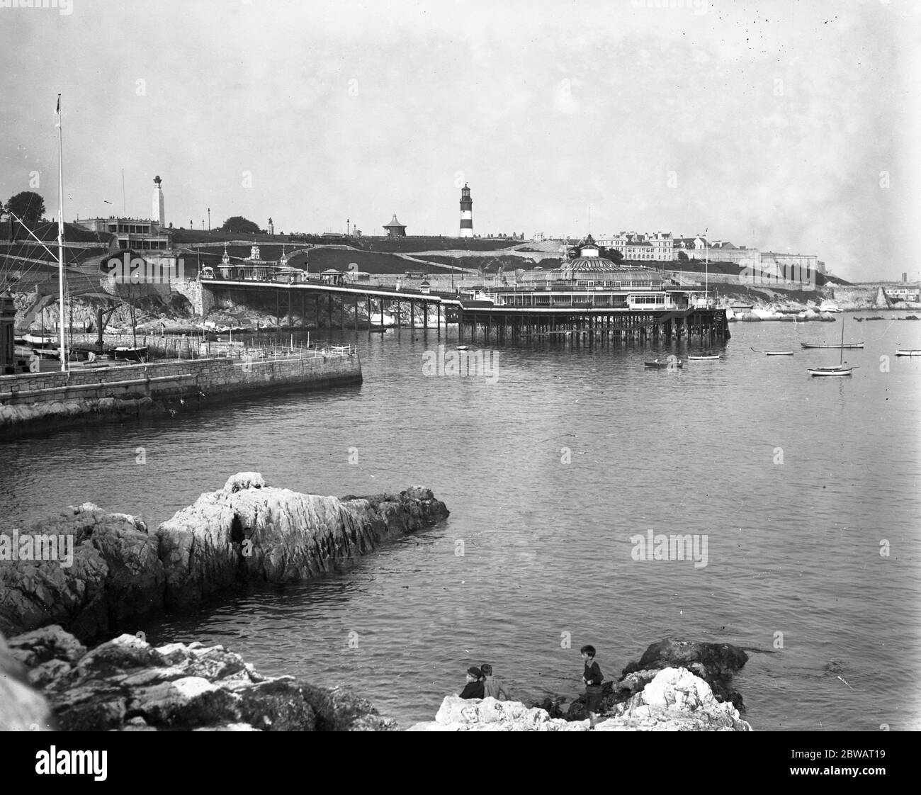 Die Promenade Pier , Plymouth . 29 Mai 1928 Stockfoto