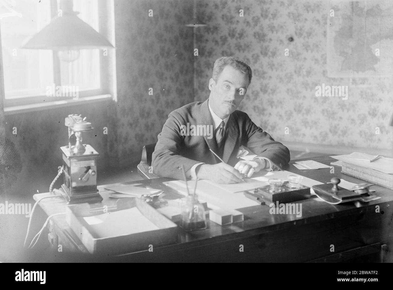 Oberst Stewart Roddie, ein angesehener Vertreter der Interalliierten Militärkommission, Berlin 1922 Stockfoto