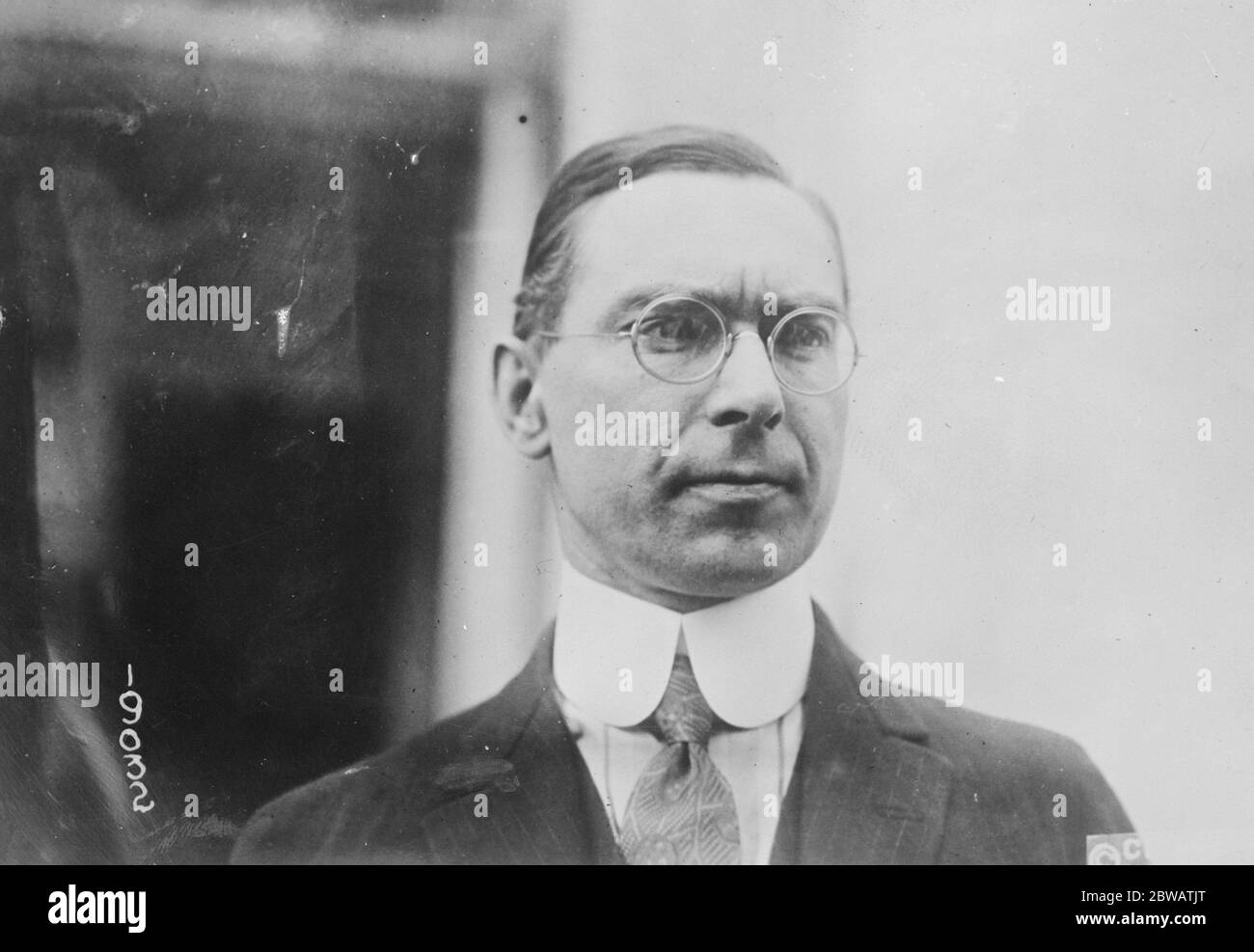 Sir Richard Anderson Squires Premierminister von Neufundland 24. Mai 1922 Stockfoto