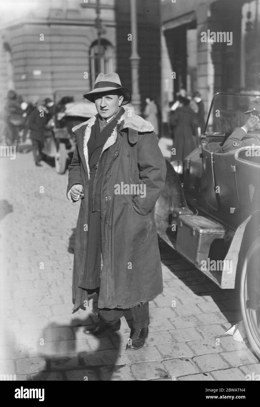 M Jatcyna , Polnisches Außenamt . 24. Oktober 1921 Stockfoto