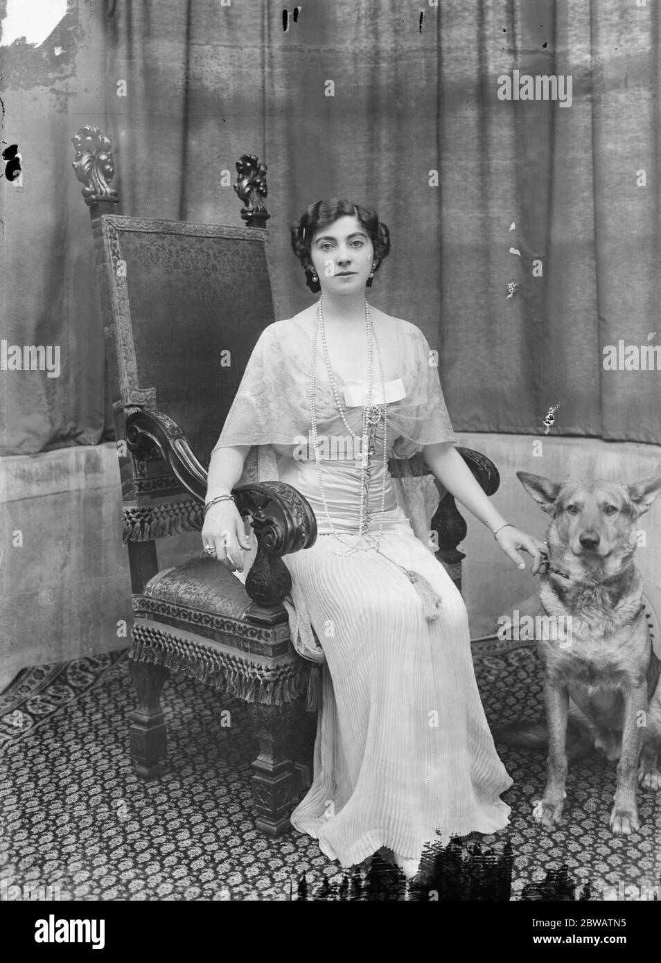 Die Herzogin von Westminster 1914 Stockfoto