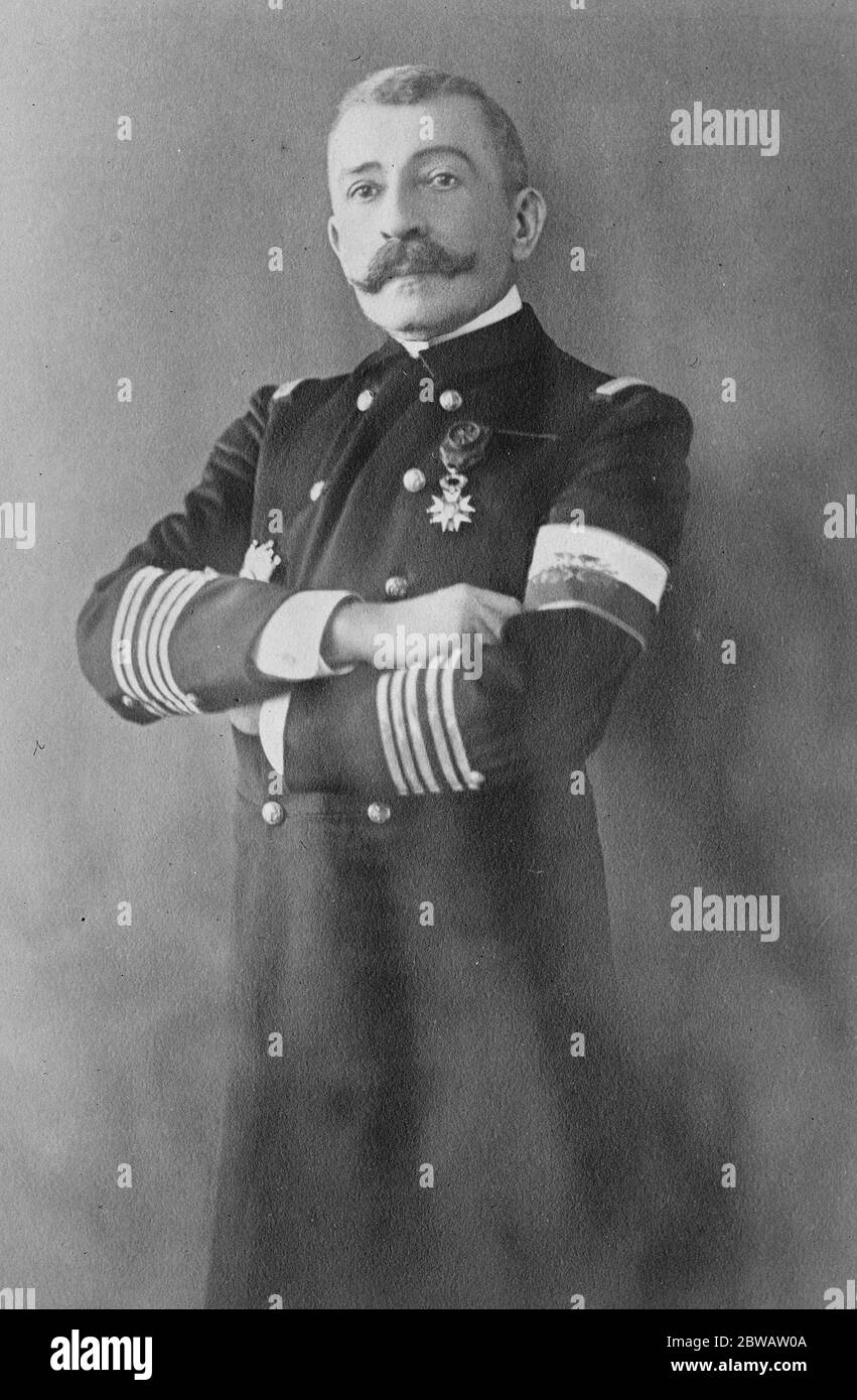 Ausgezeichnet von Frankreich . Ein neues Porträt von Pierre Loti , der das große Kreuz der Ehrenlegion erhalten hat . Die Ehre, es wurde erklärt, war die Belohnung nicht von einem illustren Autor, sondern ein großer Franzose, der sein Land als Kapitän Julian Viand gedient hatte. 16 Mai 1922 Stockfoto