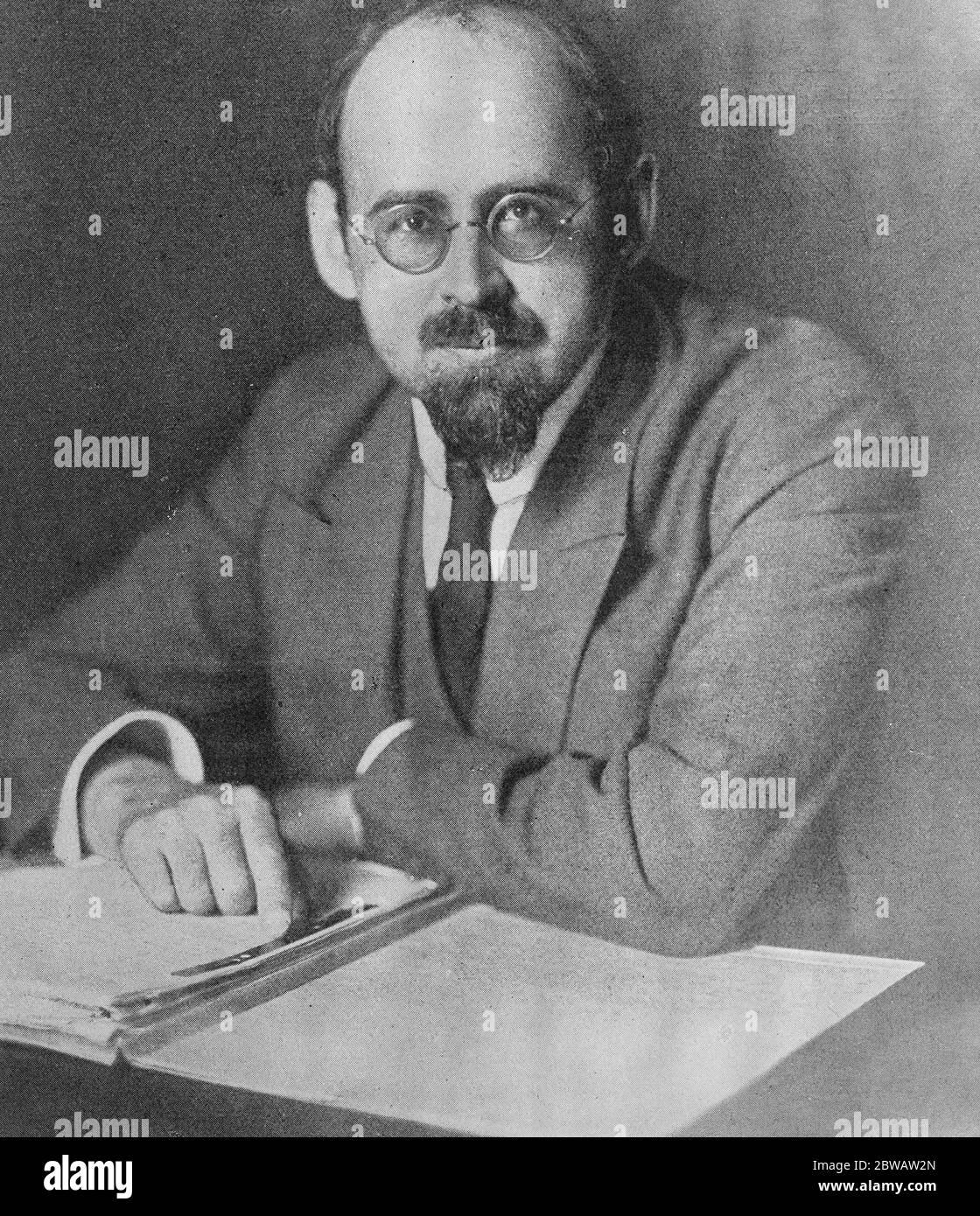 Nikolai Nikolajewitsch Krestinski (Russland) . Bis 10. August 1922 Stockfoto