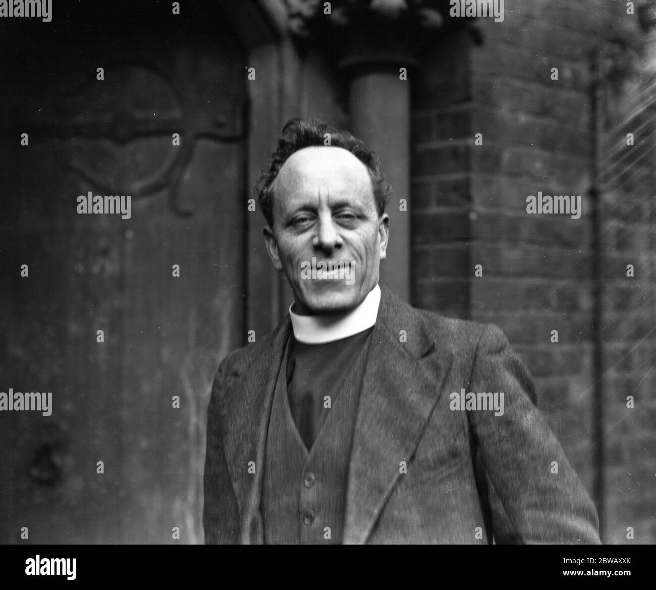Der Reverend William White, in Australien als Schriftsteller bekannt, wurde ernannt, Kurator der St. Matthews Kirche, New Kent Road, London. Stockfoto
