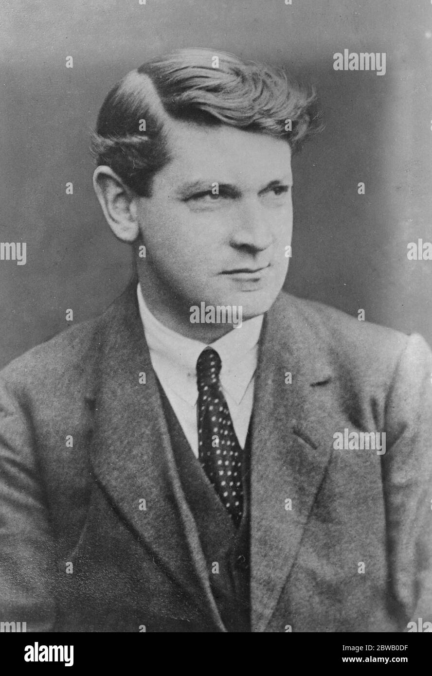 Der verstorbene Michael Collins . November 1922 Stockfoto Der verstorbene Michael Collins . November 1922 Stockfoto