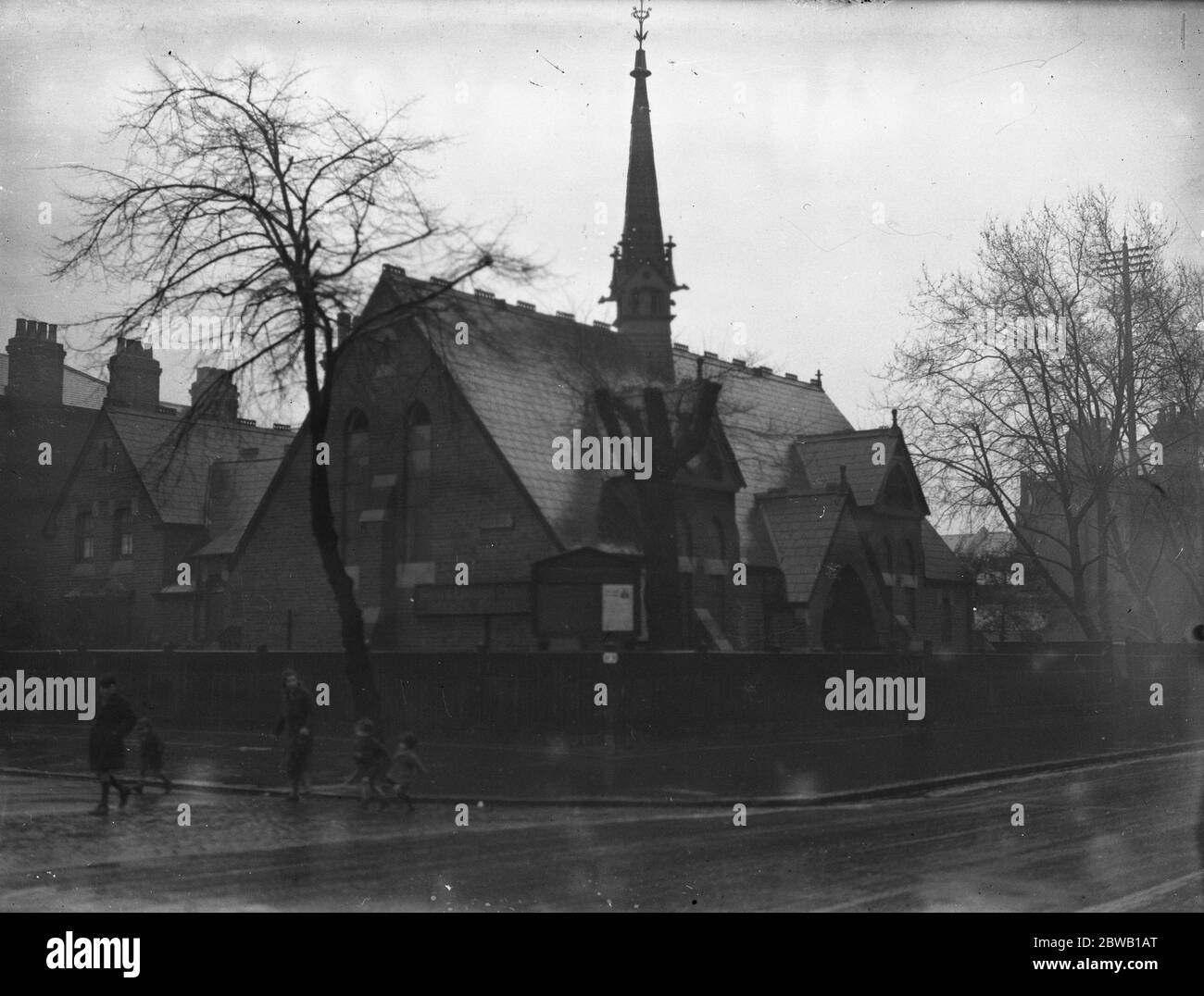 RAM ' s Episcopal Chapel , Homerton , London , von Herrn Stephan RAM gegründet , Sohn von Sir Albert RAM von Dublin vor mehr als 200 Jahren . Es wird demnächst als gefährliche Struktur abgerissen werden 19 März 1934 Stockfoto