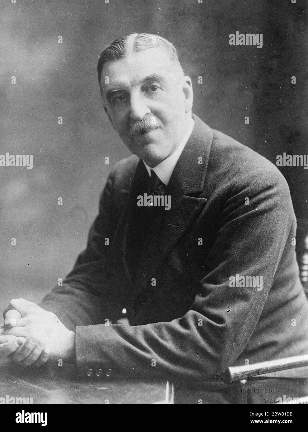 Sir Arthur Griffith Boscawen (Minister für Gesundheit) . Konservativer Kandidat für Mitcham nach Wahl 26. Februar 1923 Stockfoto
