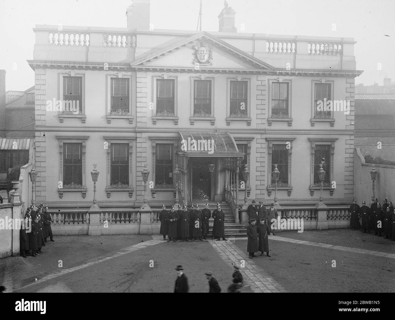 Mansion House , Dawson Street . Dublin 1920 Stockfoto
